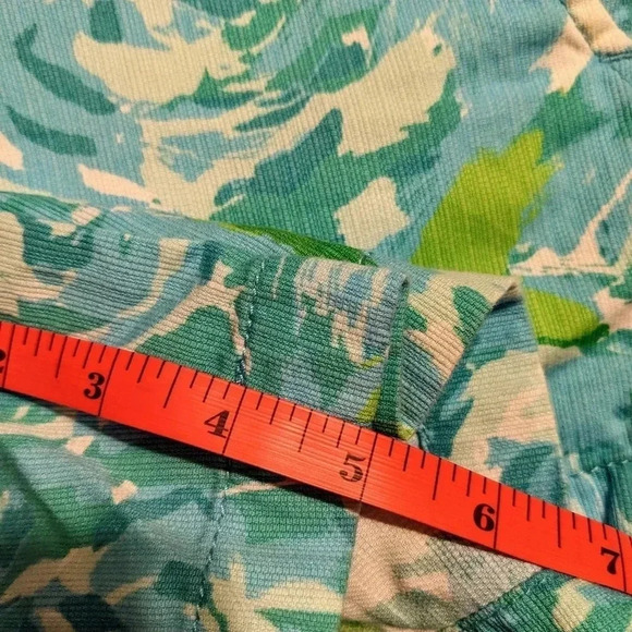 Lilly Pulitzer | Blue &‎ Green Floral, The Callahan Short | Size 0 XS - Picture 6 of 9